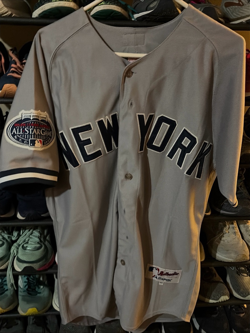 NEW YORK YANKEES 2008 ALL STAR JERSEY WITH PATCHES #35 ***NWT*** SIZE 48
